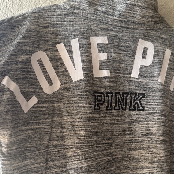 Victoria's Secret PINK Heathered Gray Pullover - Picture 5 of 8